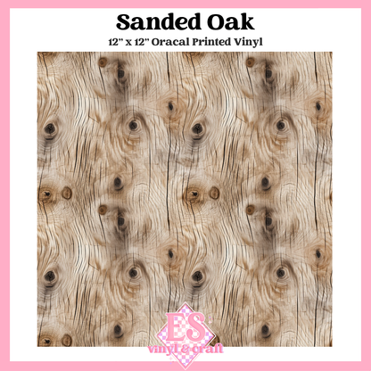 Natural Timber Collection - 12" x 12" Sheet (10 Different Designs)