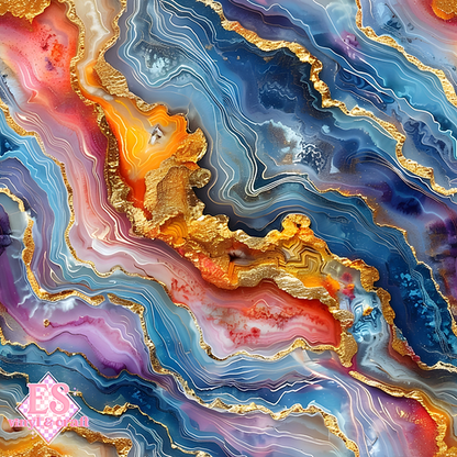 The Gilded Elements Collection 12" x 12" Sheet
