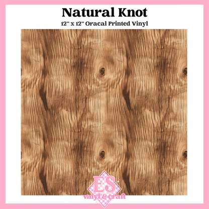 Natural Timber Collection - 12" x 12" Sheet (10 Different Designs)