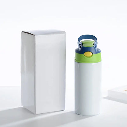 12oz Kids Flip-top White Sublimation Cup
