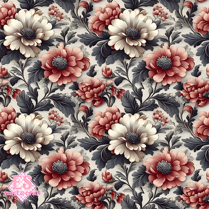 Velvet Baroque Collection SMALL - Section 3 - 12" x 12" Sheet
