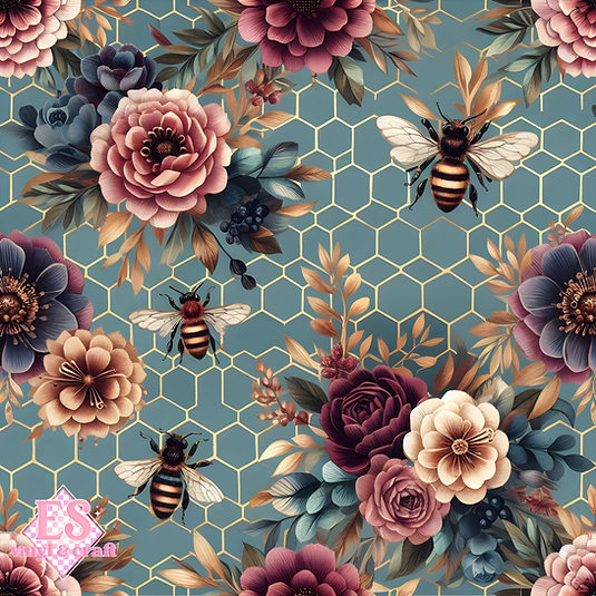 The Botanical Hive Collection - Section 2 - 12" x 12" Sheet