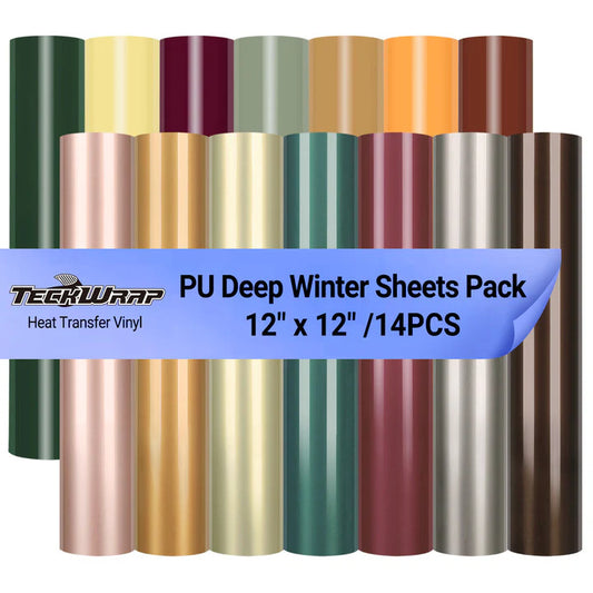 Deep Winter HTV Sheet Pack (14 PCS)