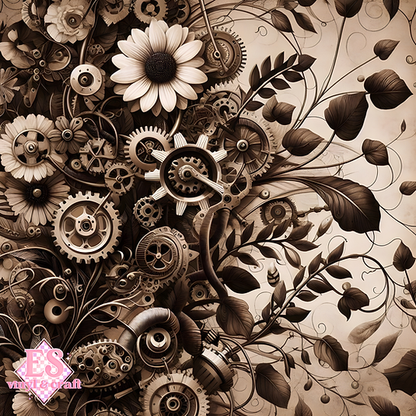 The Eternal Botanica Collection - Section 1 - 12" x 12" Sheet