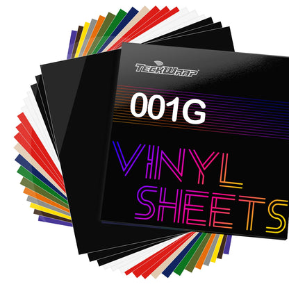 Teckwrap 001 Glossy Basic Colour Sheet Pack