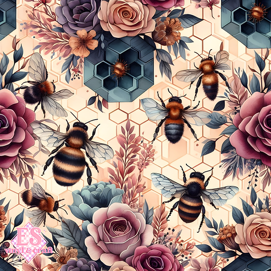 The Botanical Hive Collection - Section 2 - 12" x 12" Sheet
