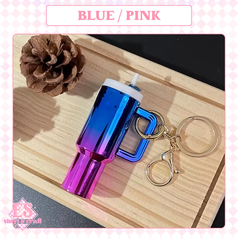 Stanley Ombre 40oz Tumbler Lipstick / Chap Stick Keychain (6 Colours)