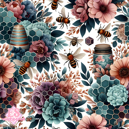 The Botanical Hive Collection - Section 1 - 12" x 12" Sheet