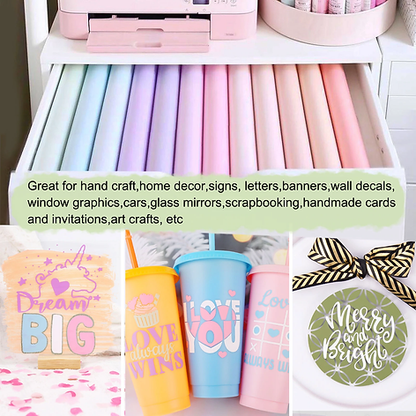 Teckwrap 001 Series A4 Sheet Bundles Matte or Glossy - Self Adhesive