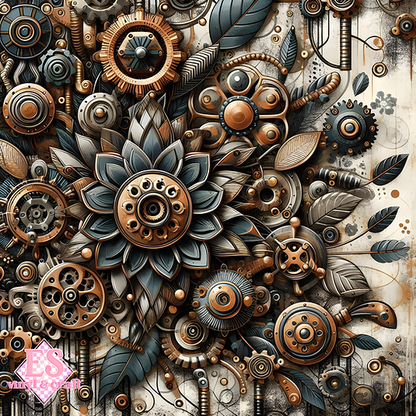 The Eternal Botanica Collection - Section 1 - 12" x 12" Sheet