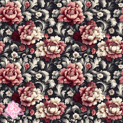 Velvet Baroque Collection SMALL - Section 3 - 12" x 12" Sheet