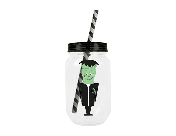 Halloween Cup and Straw 500ml