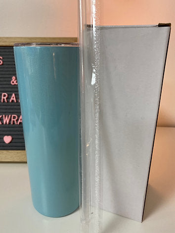 20oz Glitter Sublimation Tumbler