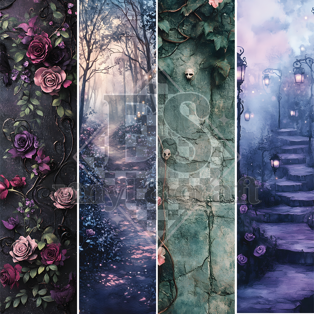 Enchanted Path - Line Split - 12" x 12" Sheet