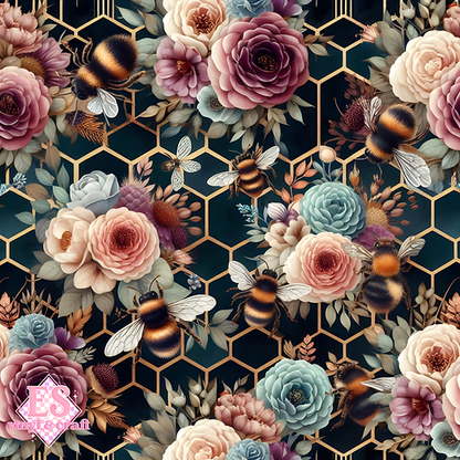 The Botanical Hive Collection - Section 2 - 12" x 12" Sheet