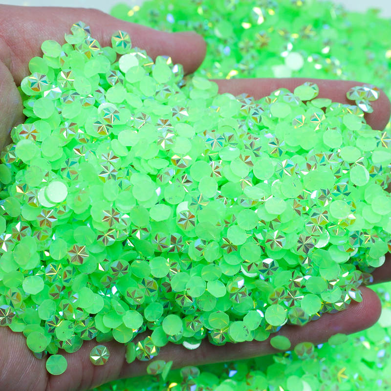 Hosta AB Jelly Flower Rhinestones image 0