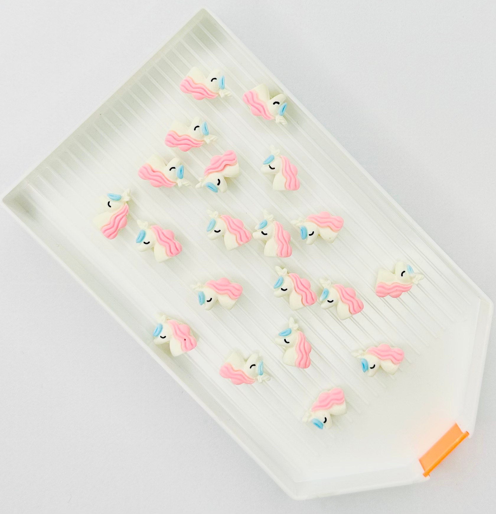 Pink Unicorn Cabochon Flat Back Charm (Pack of 10) image 0