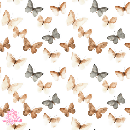 Flutter & Bloom Collection - UV Printed Vinyl 12" x 12" Sheet image 7