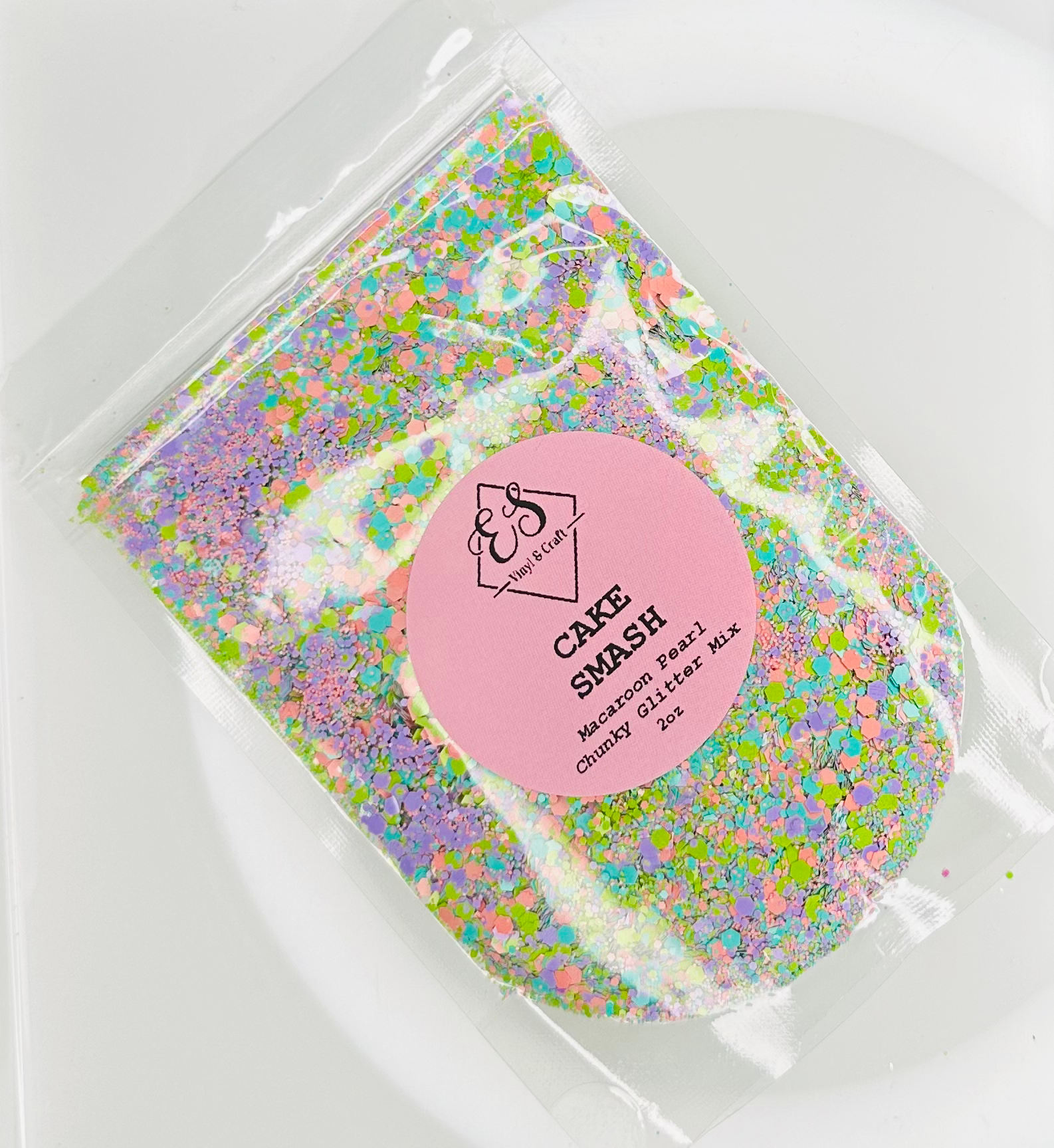 Cake Smash - Macaroon Pearl Chunky Glitter Mix image 0