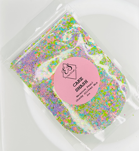 Cake Smash - Macaroon Pearl Chunky Glitter Mix image 0
