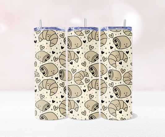 Pastries - Full 20oz Tumbler Sublimation Ready To Print image 0