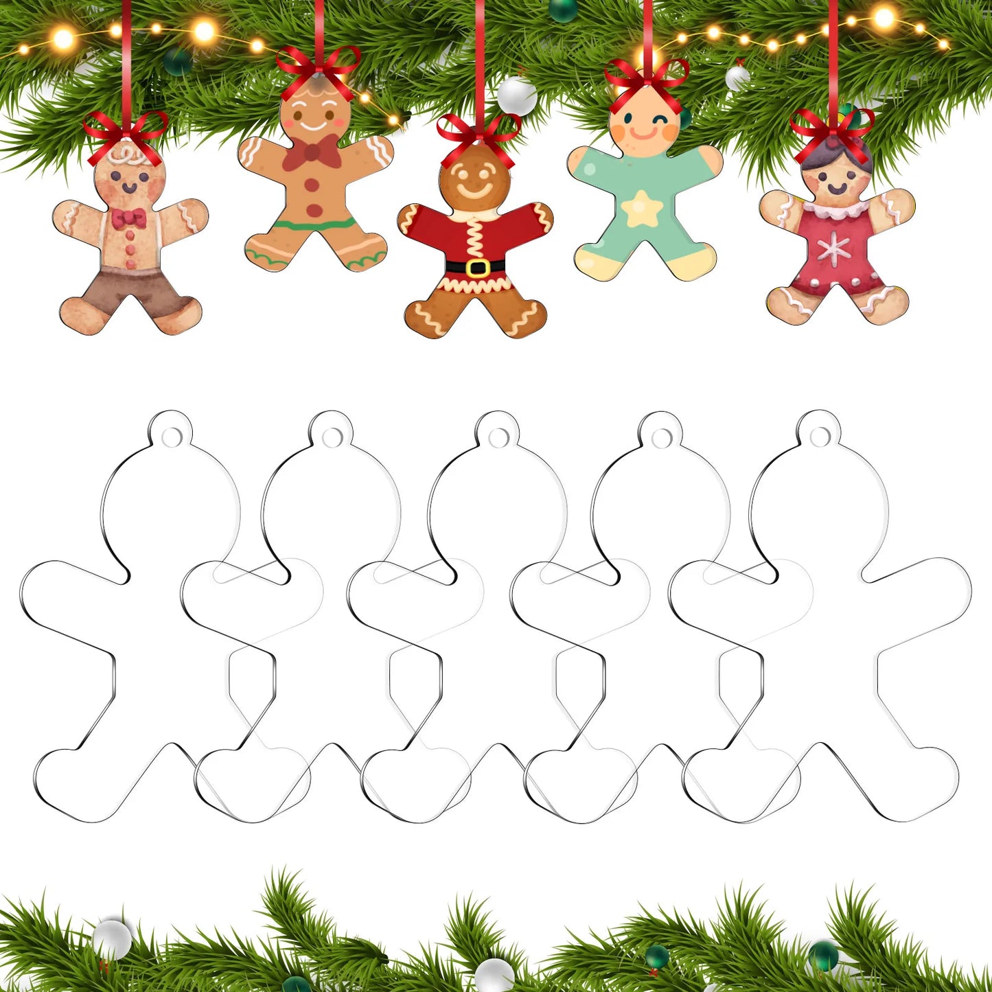 Teckwrap Christmas Acrylic Blanks & Free SVG image 2