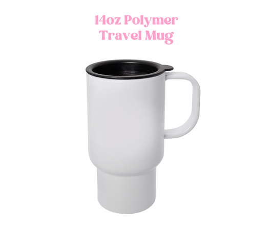 Travel Mug - 14oz (Suitable for Sublimation) image 0