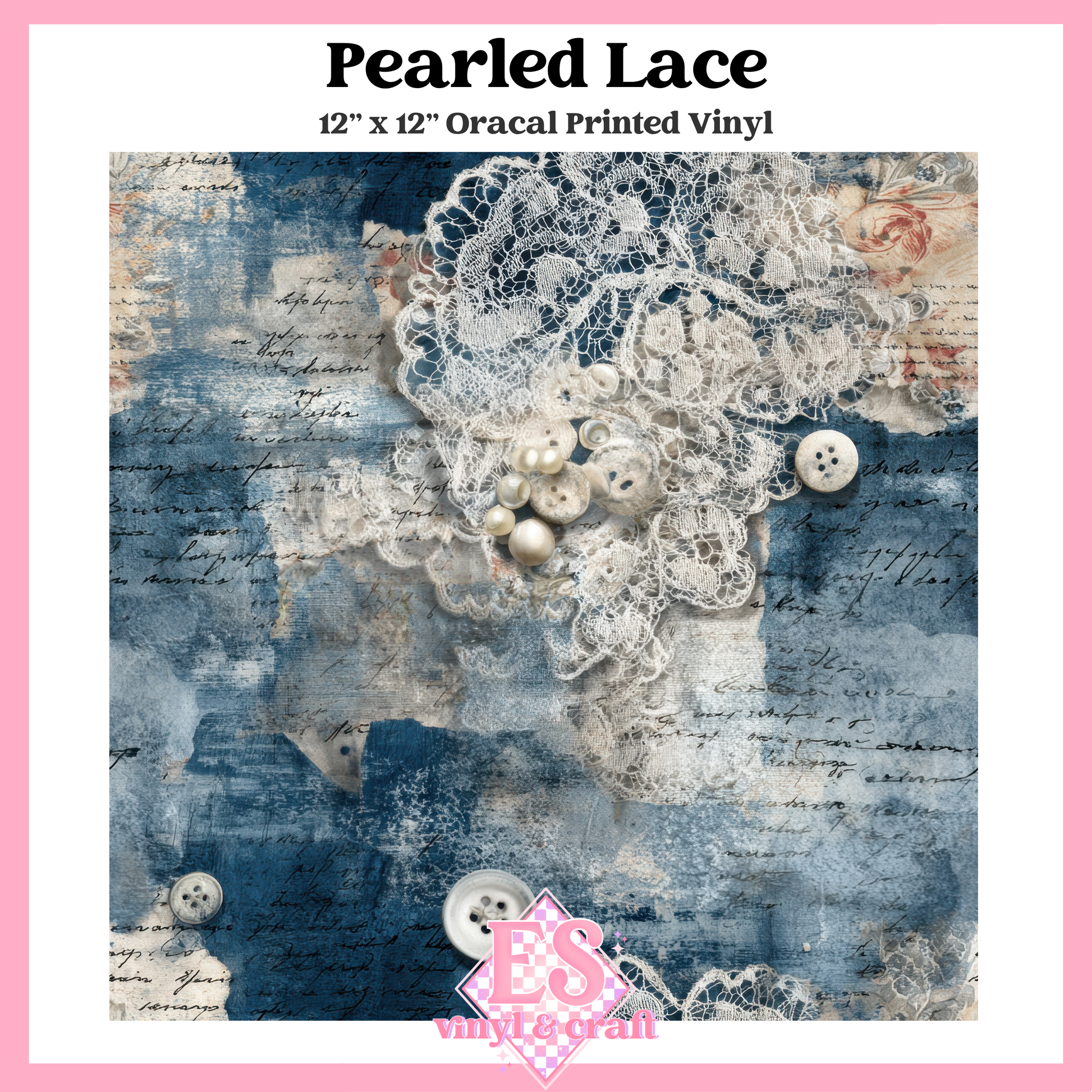 Indigo Reverie Collection - 12" x 12" Sheet (12 Different Designs) image 12