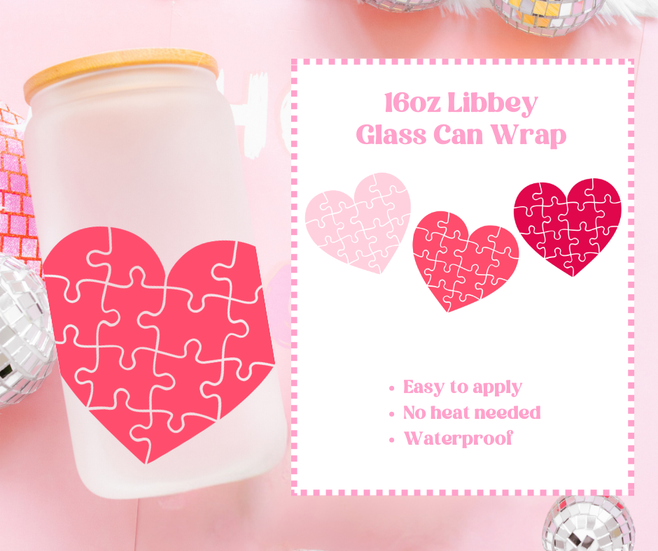 16oz Beer Can / Libbey UV-DTF Transfer image 6
