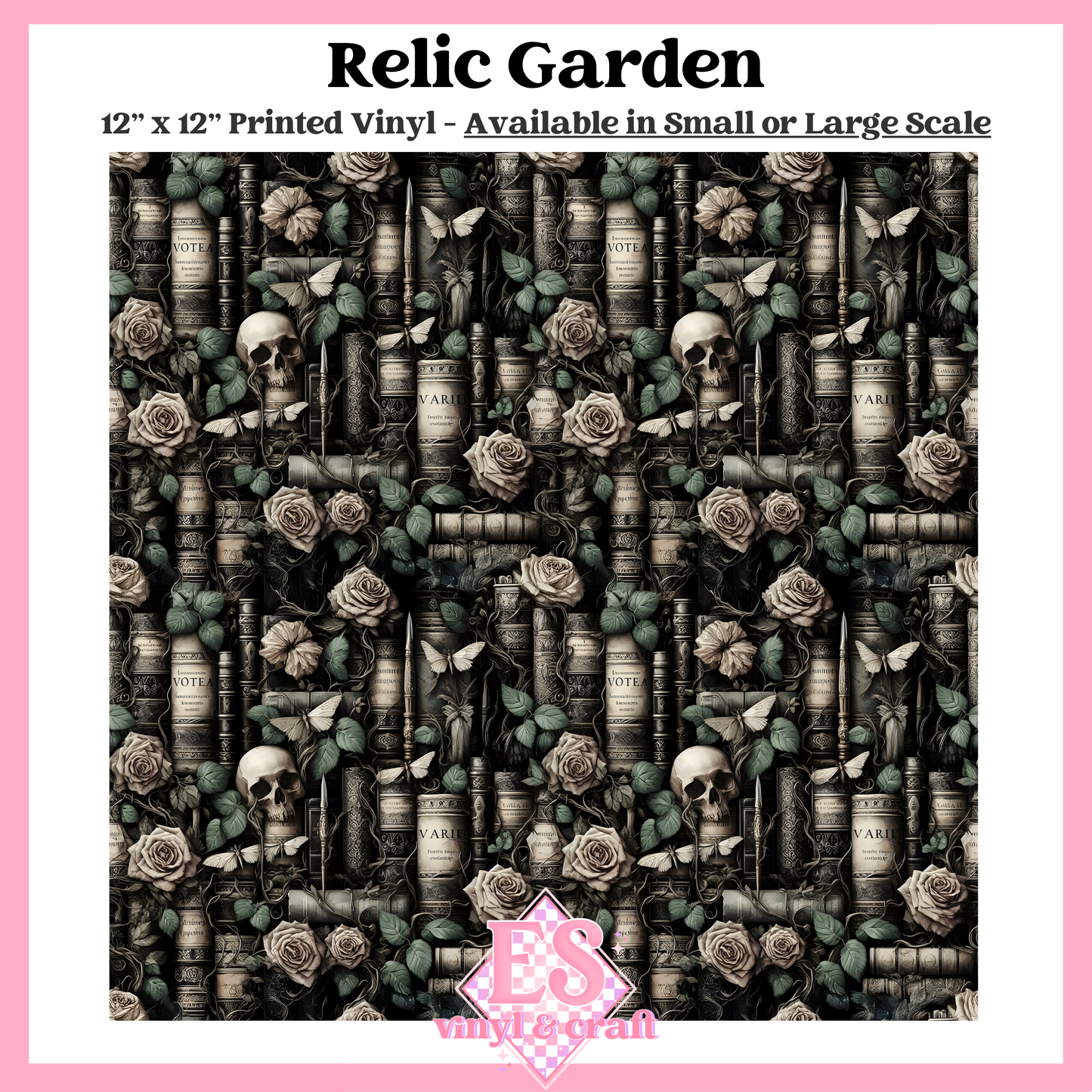Relic Garden - Small or Large Scale Options - 12" x 12" Sheet image 0