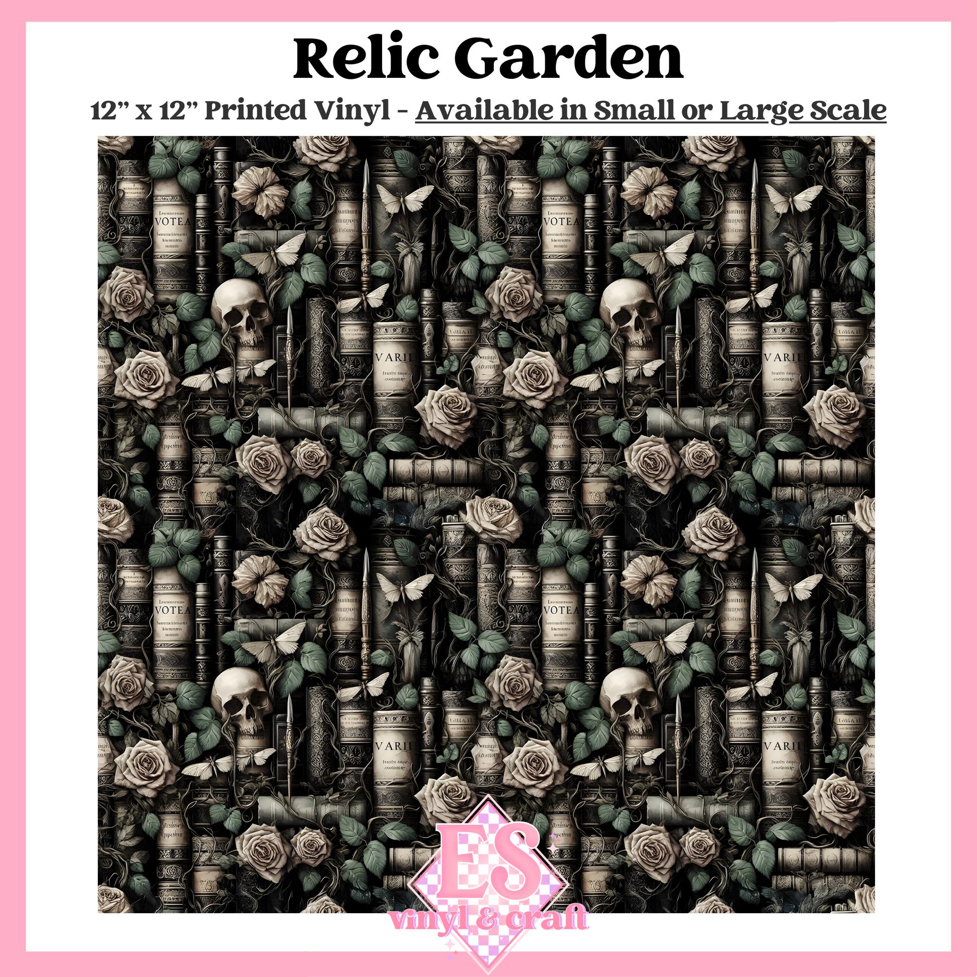 Relic Garden - Small or Large Scale Options - 12" x 12" Sheet image 0