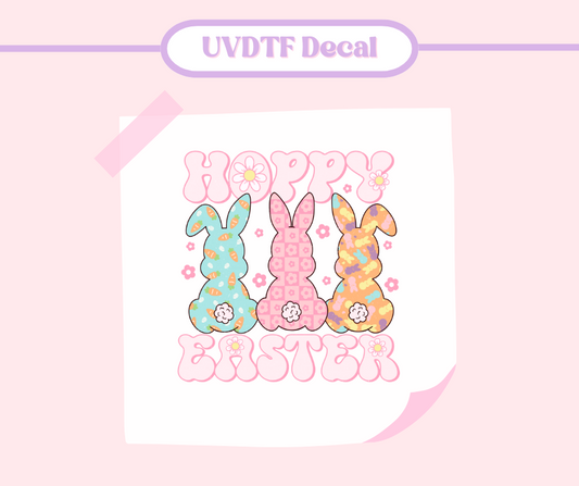 Hoppy Easter - UVDTF Decal image 0