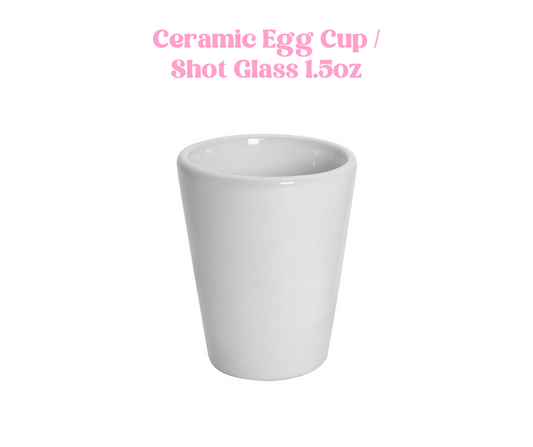 Egg Cup / Shot Glass (Suitable for Sublimation) image 0