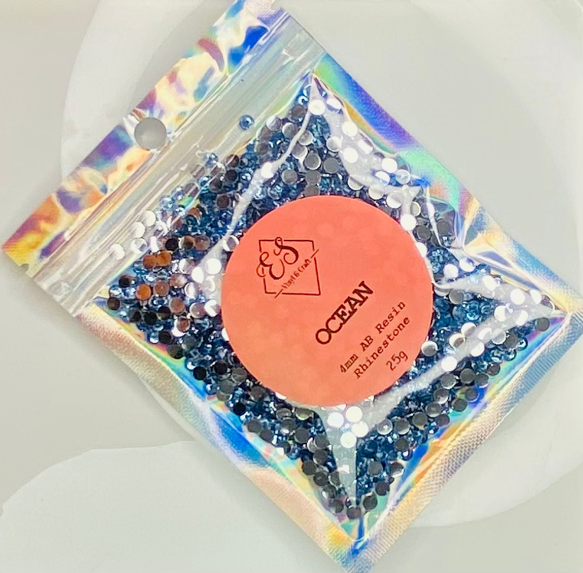 Ocean - AB Resin Rhinestones (4mm & 5mm) image 0