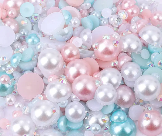 Baby Shower - Pearl & Rhinestone Mix image 0