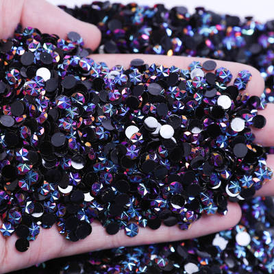 Winter's Night AB Jelly Flower Rhinestones image 0