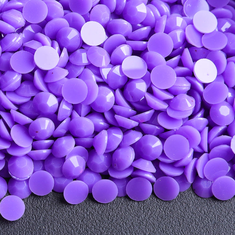 Light Purple - Jelly Solid Rhinestones (3mm, 4mm & 5mm) image 0