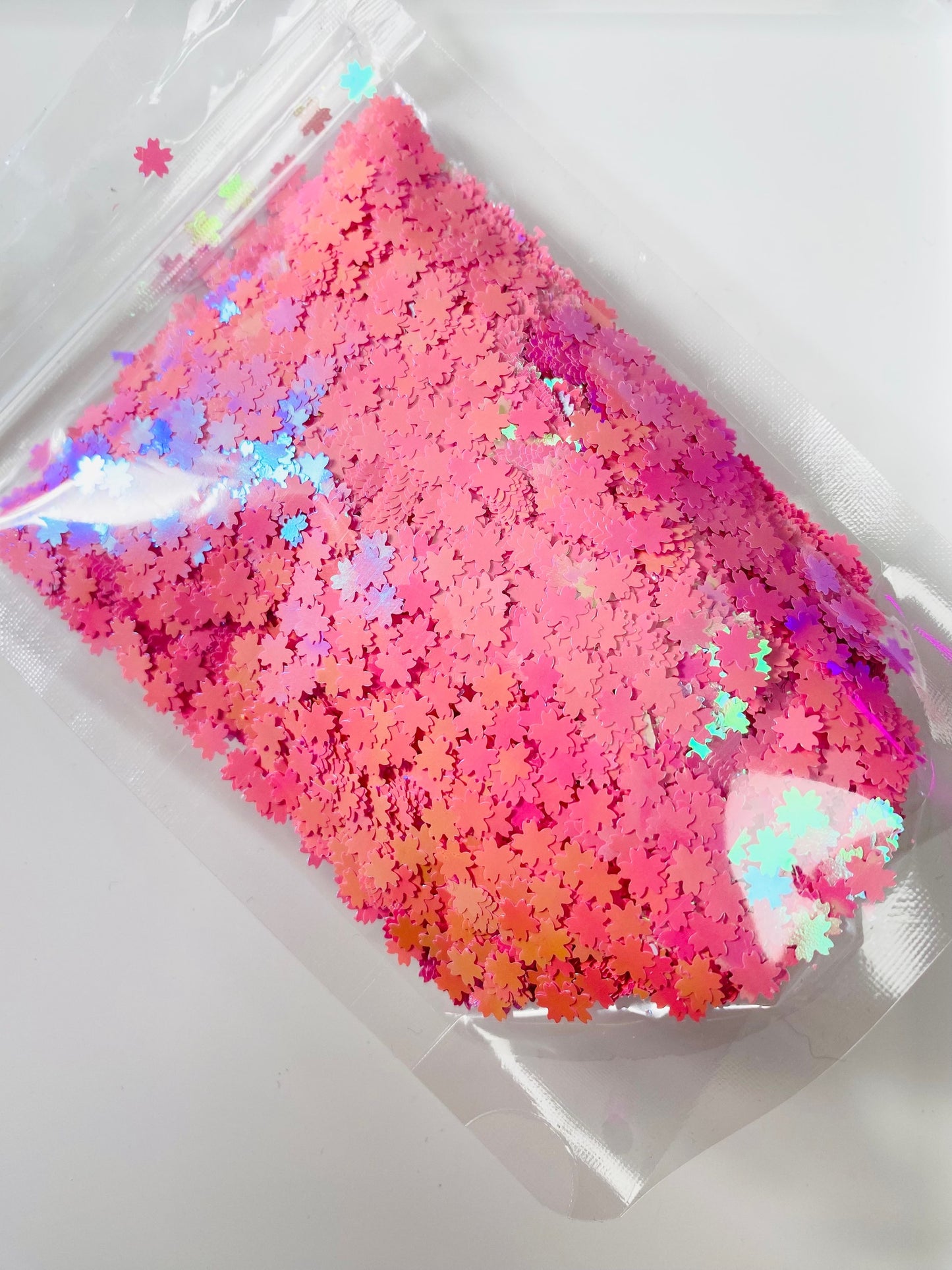 Cherry Blossom - Glitter Shapes Chunky Glitter Mix image 1