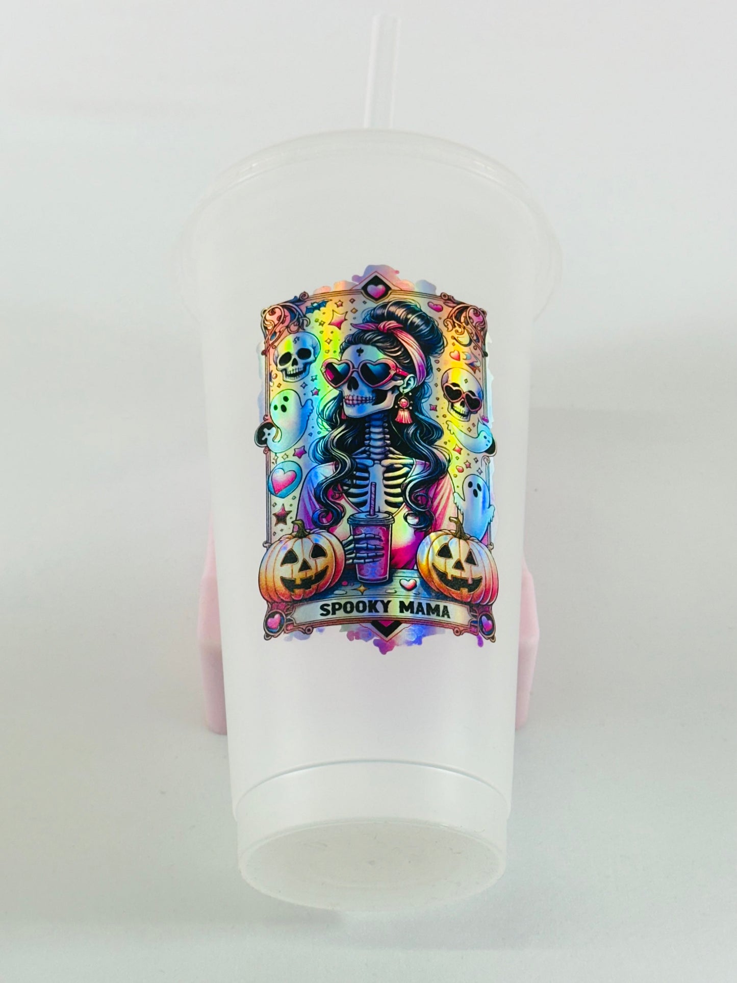 Halloween Tarot Card Decals - Holographic Rainbow Silver Section 3 image 2