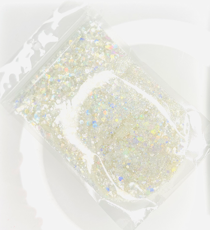 Snowy Morning - Holographic Chunky Glitter Mix image 1