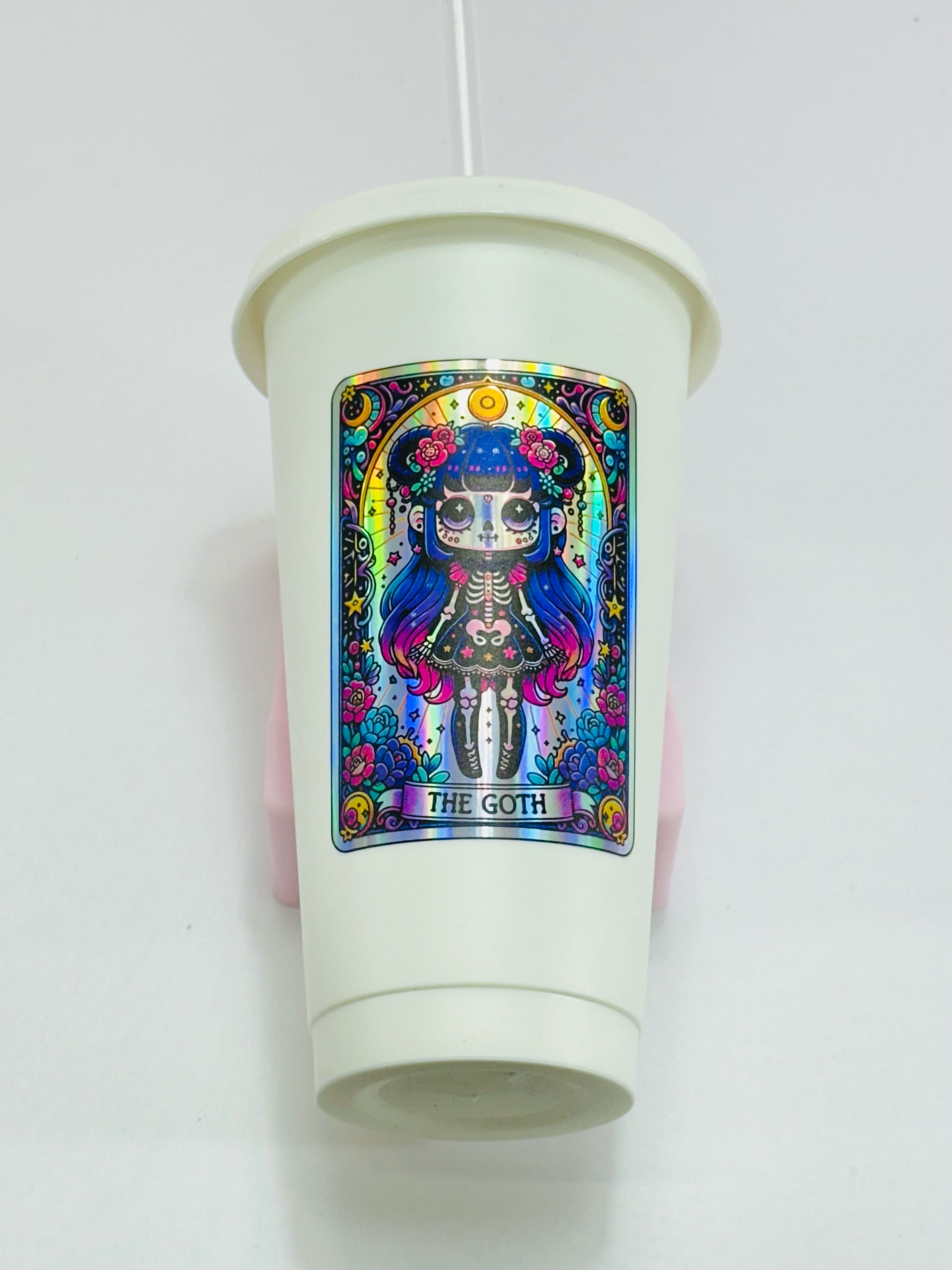 Tarot Card Decals - Teckwrap Holographic Rainbow Silver - Section 3 image 11