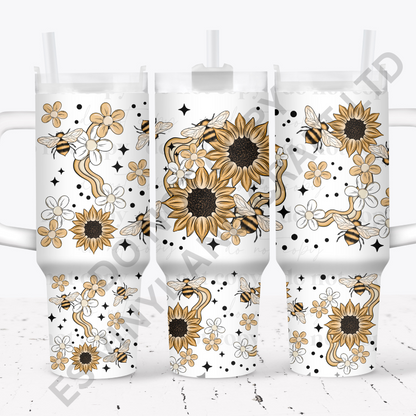 40oz Tumbler Wraps - UV-DTF (2 Wraps - Top and Bottom) image 2
