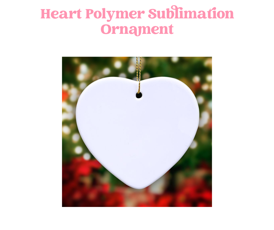 Polymer Sublimation Ornaments image 2
