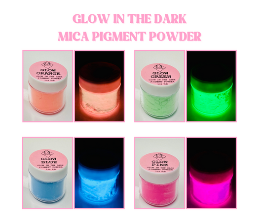 Glow in the Dark Pigment/Mica Powders (1oz Tub) image 0