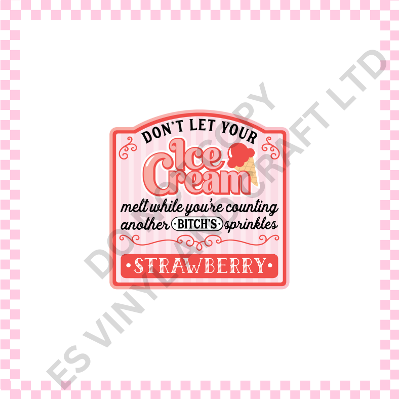 Ice Cream and Donut Labels image 2