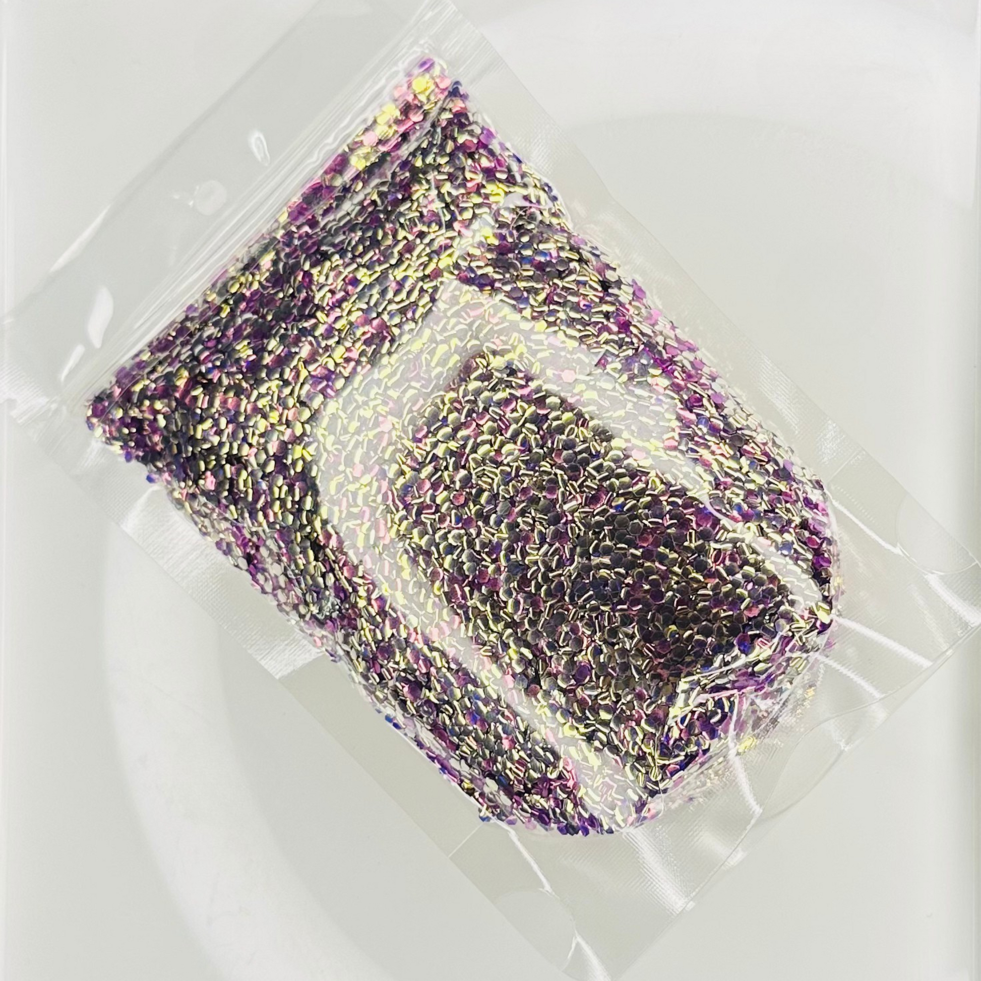 Bubble Magic - 3D Bubble Glitter Cut Size Chunky image 1