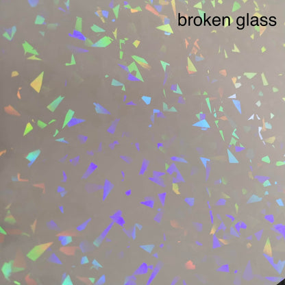Holographic Overlay Transparent Vinyl Self Adhesive image 2