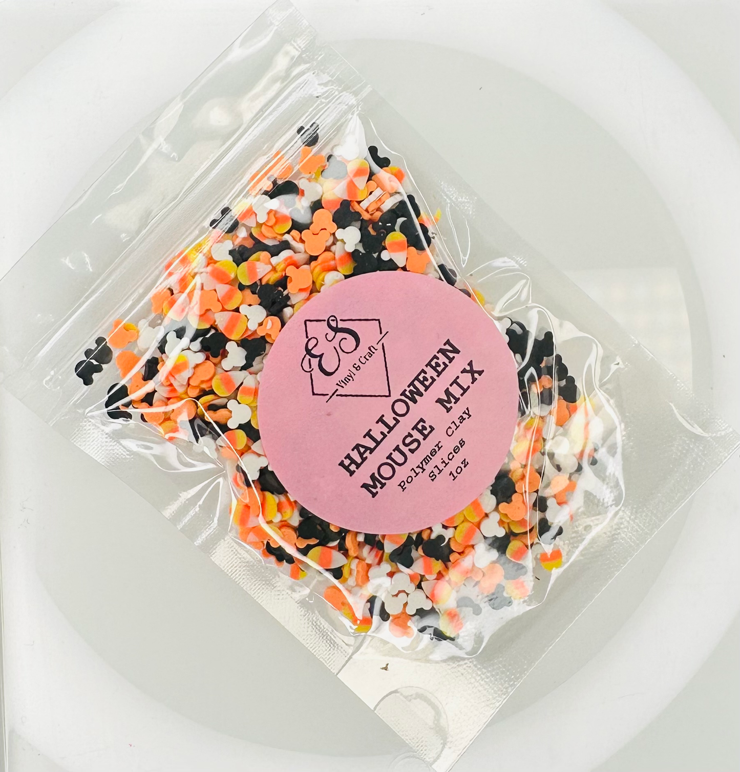 Halloween Mouse Mix - Polymer Clay Slices image 0