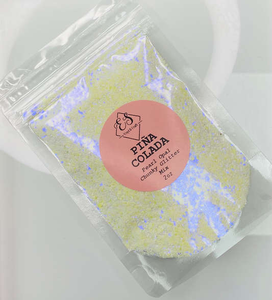 Pina Colada - Pearl Opal Chunky Glitter Mix image 0