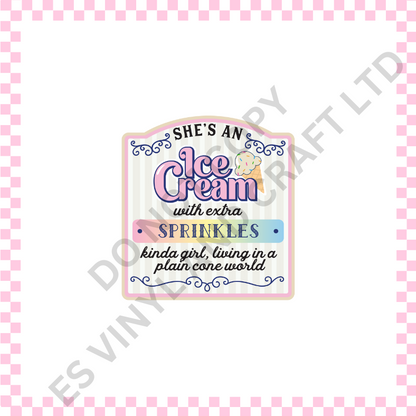 Ice Cream and Donut Labels image 5